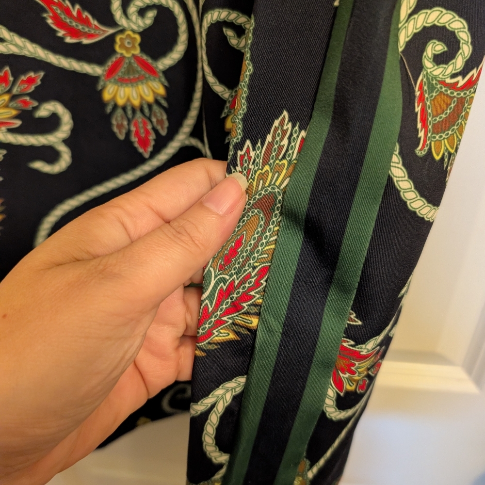 Gretchen Scott Designs Navy Paisley Dress - Picture 8 of 10